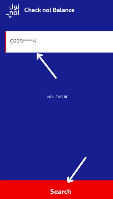 check balance nol card online