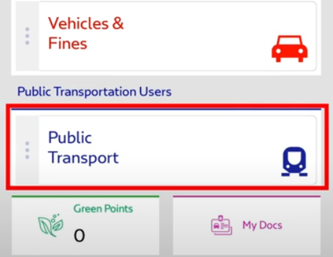 balance check nol card online and via S’hail app